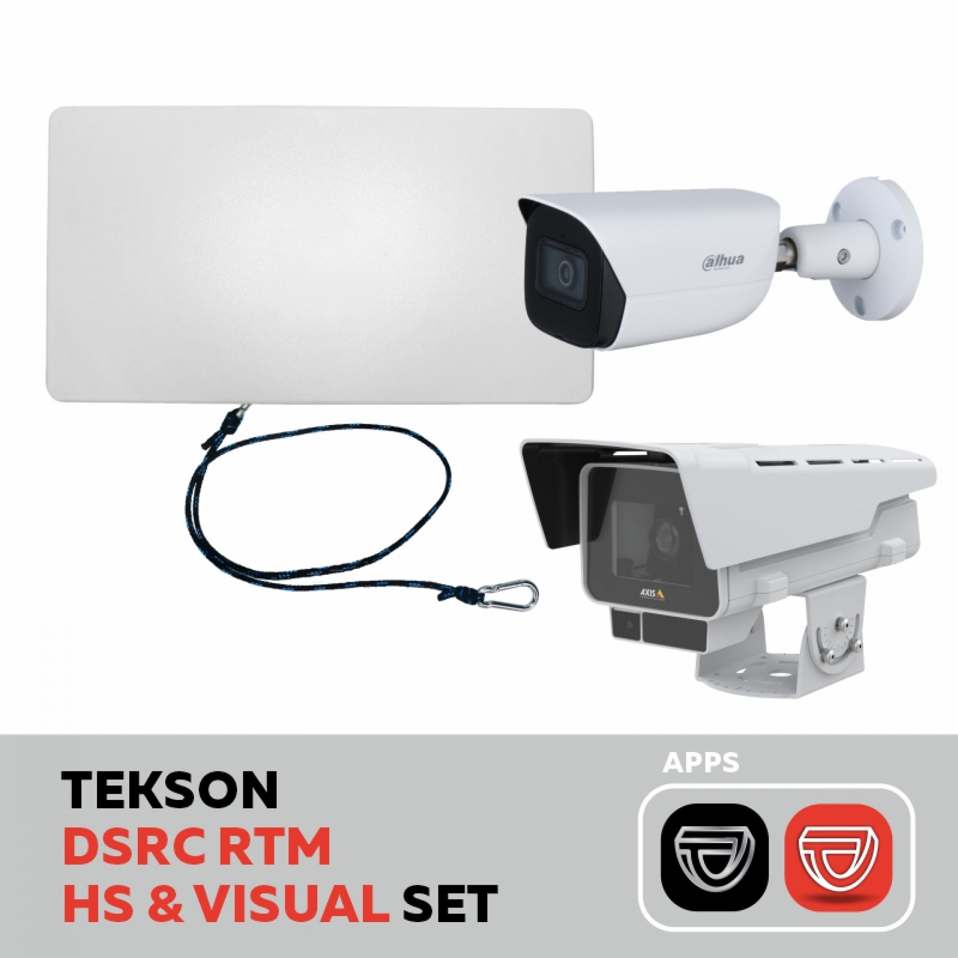 Komplet TEKSON DSRC RTM HS & Visual s kamerama