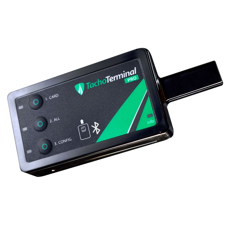 TachoTerminal PRO3 — kompaktni čitač za kartice vozača i digitalne tahografe